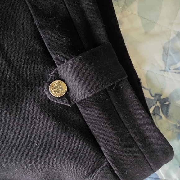 Anne Klein Black Straight Leg Pants Petite Slacks - Picture 6 of 7